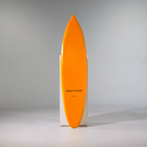 LOUIS VUITTON ORANGE SURFBOARD
